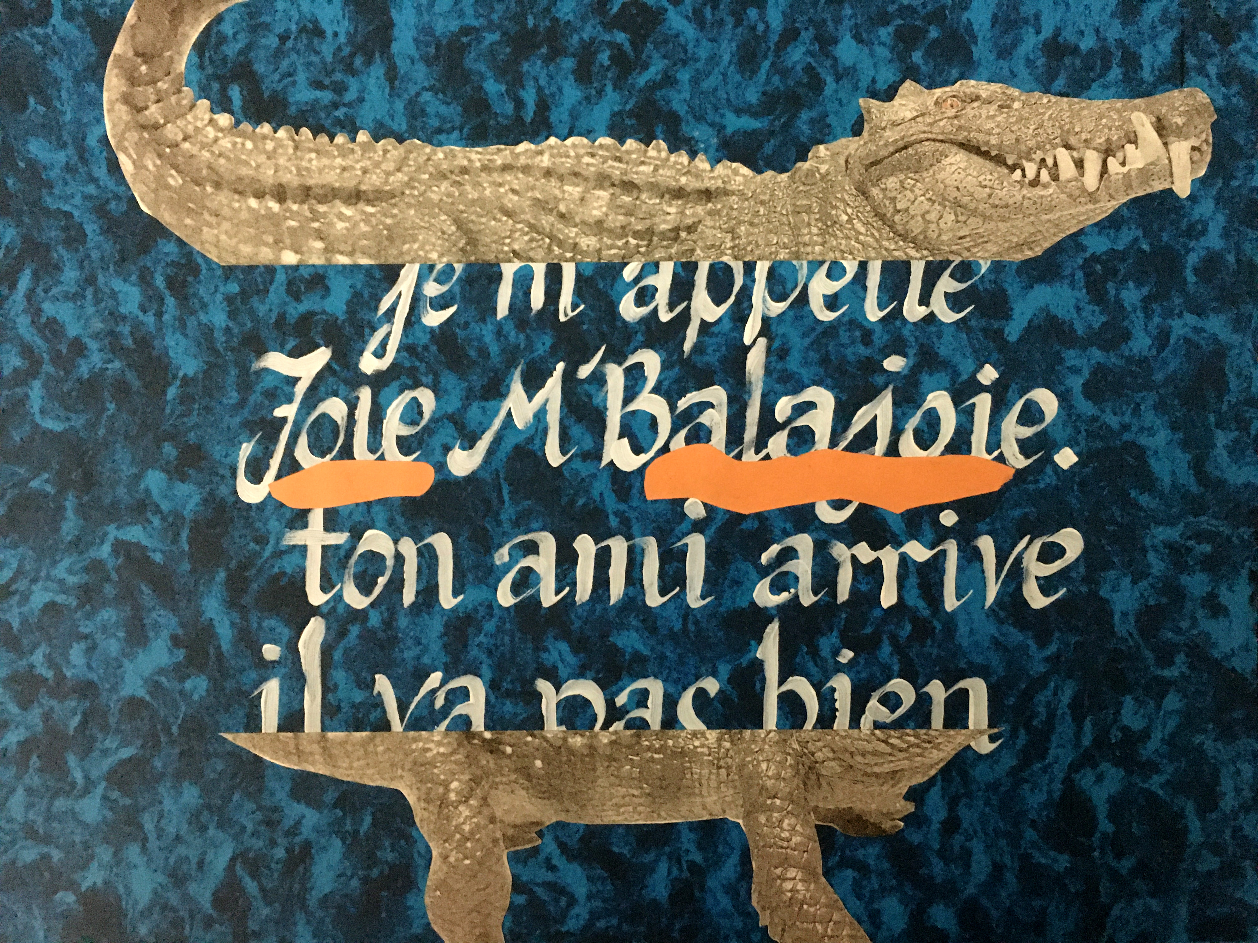 Planche du spectacle, Le voyage de Chegue